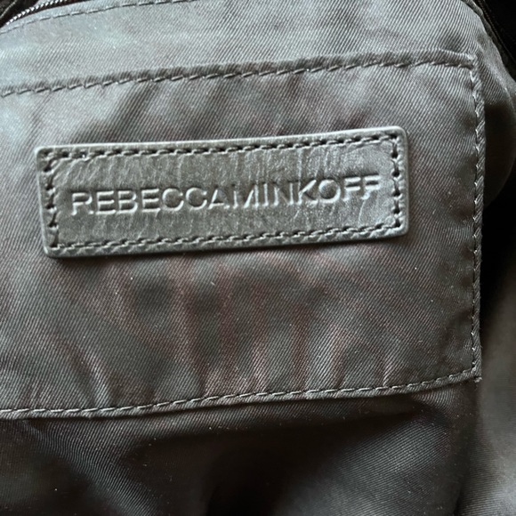 Rebecca Minkoff Black Leather Crossbody Bag - Picture 4 of 7